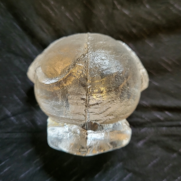 Pukeberg Sweden Art Glass Elephant Paperweight - Picture 3 of 5
